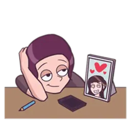 Young & Cool Couple sticker 2