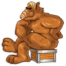Альф sticker 10