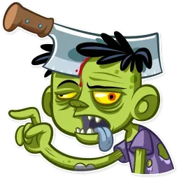 Z For Zombie sticker 6