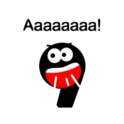 Запятые sticker 7