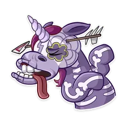 Undead Unicorn sticker 4