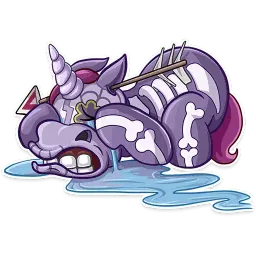 Undead Unicorn sticker 5