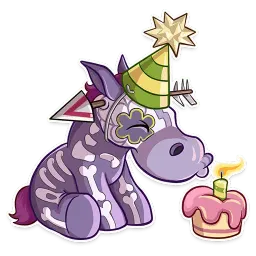 Undead Unicorn sticker 8
