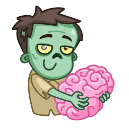 Зомби sticker 2