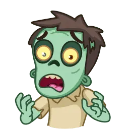 Зомби sticker 4