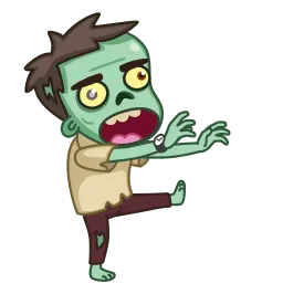 Зомби sticker 9
