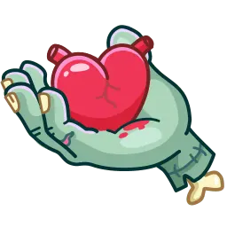 Рука зомби sticker 11