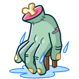 Рука зомби sticker 12