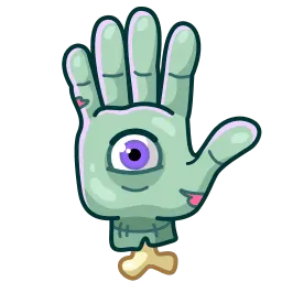 Рука зомби sticker 5