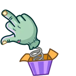 Рука зомби sticker 7