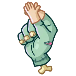 Рука зомби sticker 8