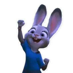 ZootopiaJudy Telegram sticker pack