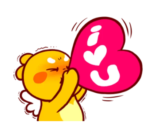 Qoobee Agapi - LOVE Telegram sticker pack