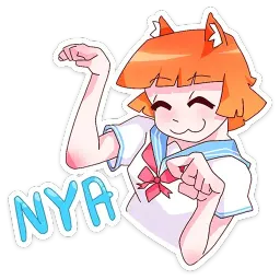 Айко-тян sticker 6
