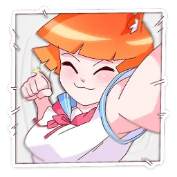 Айко-тян sticker 9