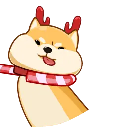 Акио — помощник Санты sticker 10