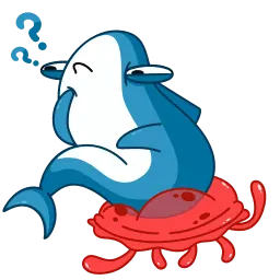 Акула sticker 11