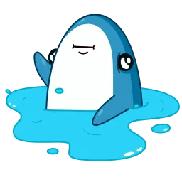 Акула sticker 3