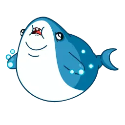 Акула sticker 10