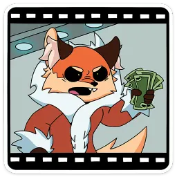 Лиса Алиса sticker 12