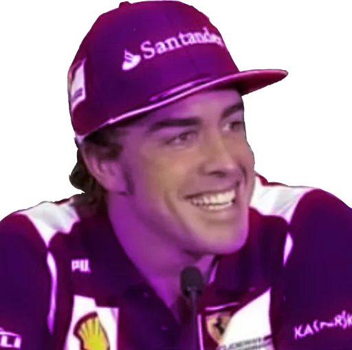 Alonso face sticker 7