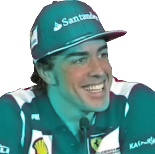 Alonso face sticker 8