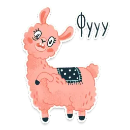 Альпака sticker 10