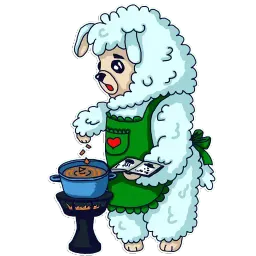 Альпака Флорентина sticker 9