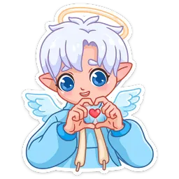 Ангел-кун sticker 6