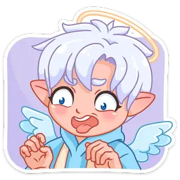 Ангел-кун sticker 7
