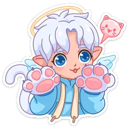 Ангел-кун sticker 9