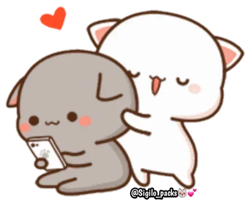 Anime Cat sticker 33