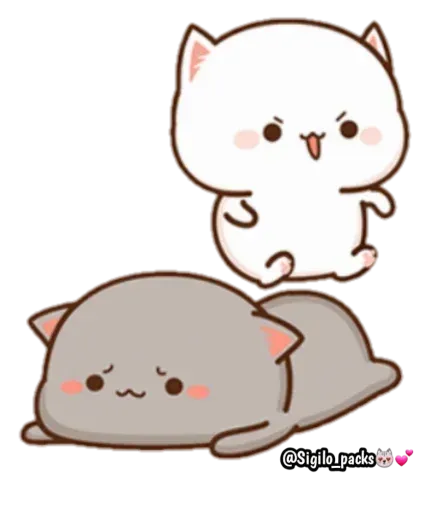 Anime Cat sticker 35