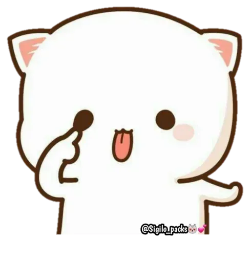 Anime Cat sticker 37