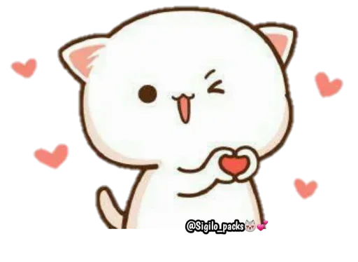 Anime Cat sticker 41