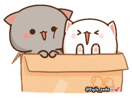 Anime Cat sticker 43