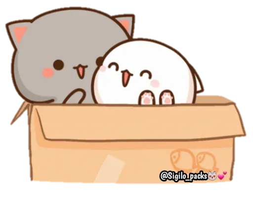 Anime Cat sticker 44