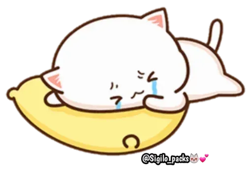 Anime Cat sticker 50