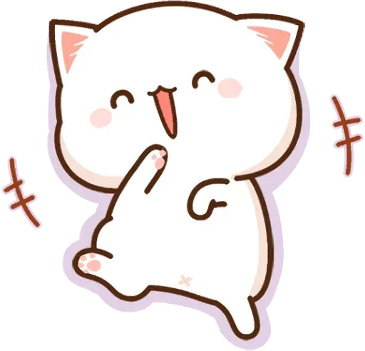 Anime Cat sticker 53