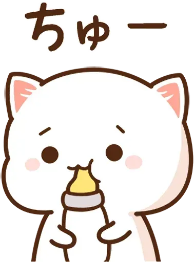 Anime Cat sticker 68