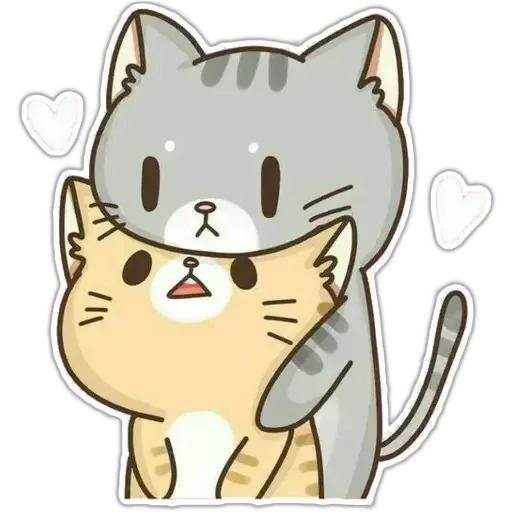 Anime Cat sticker 77