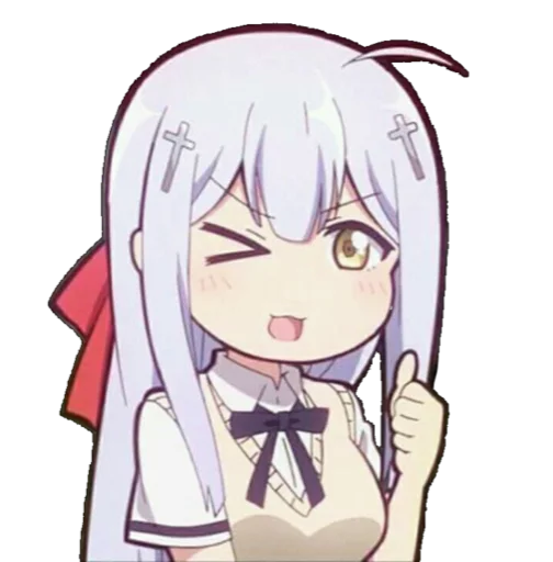Animu Waifu @Lolakis sticker 8