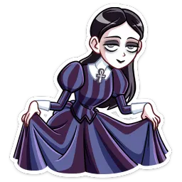 Аннабель Вика Молоко Telegram sticker pack