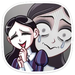 Аннабель Вика Молоко sticker 3