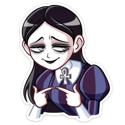 Аннабель Вика Молоко sticker 6