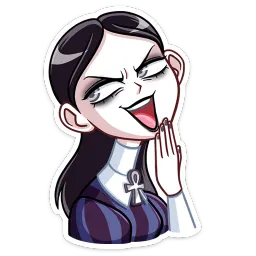 Аннабель Вика Молоко sticker 9