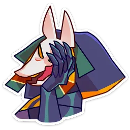 Анубис-Инпу ВКонтакте, Лиза Рыжова sticker 9