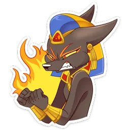 Анубис sticker 12