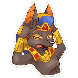 Анубис sticker 8