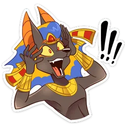 Анубис sticker 9